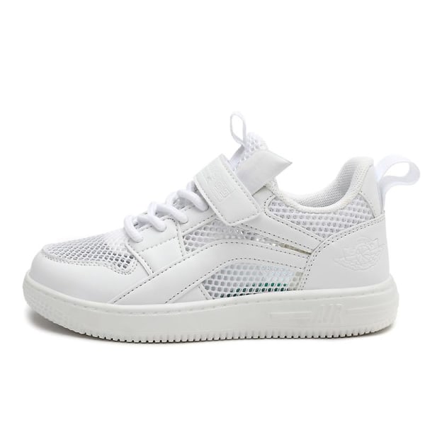 Barnskor Andas Sneakers Pojkar Flickor Sportskor Lätta löparskor Yja901 White 30