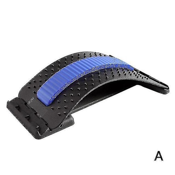 1 st Back Stretch Utrustning Massager Bår Fitness Svankstöd Avslappning Ryggsmärta Smärta Hälsovård A
