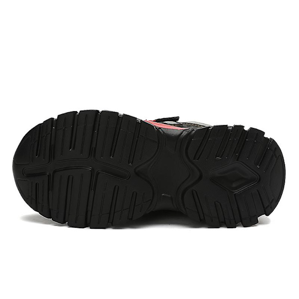 Sneakers för barn Andas Pojkar Flickor Löparskor Mode Sportskor 3As2203 Black 34