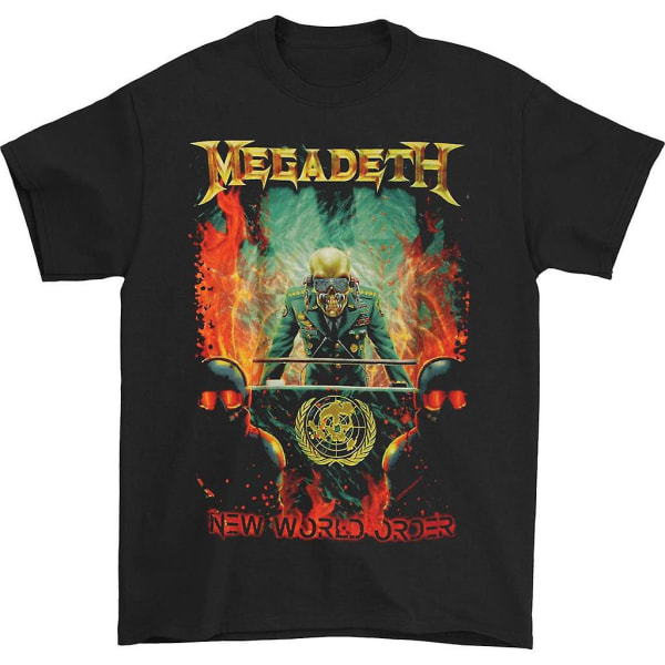Megadeth New World Order T-tröja XL