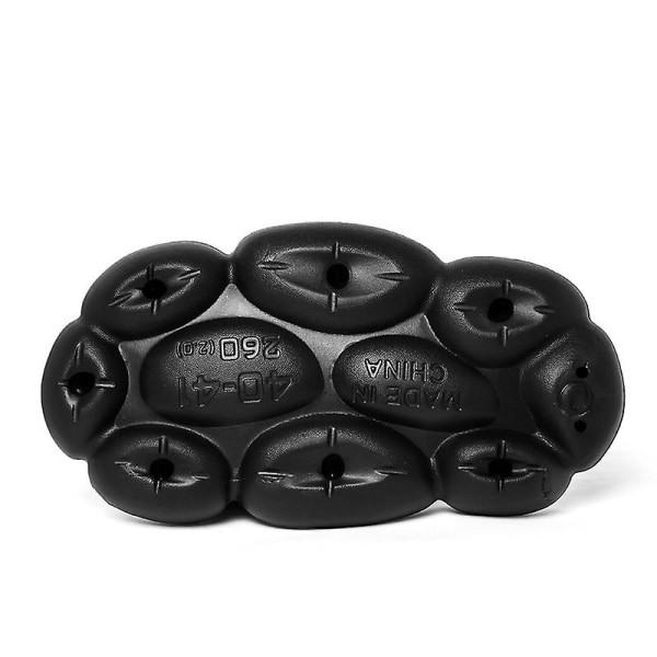 Strandtofflor för män Modesandaler Utomhus Halkfria inomhusskor 3B5024 Black 40-41