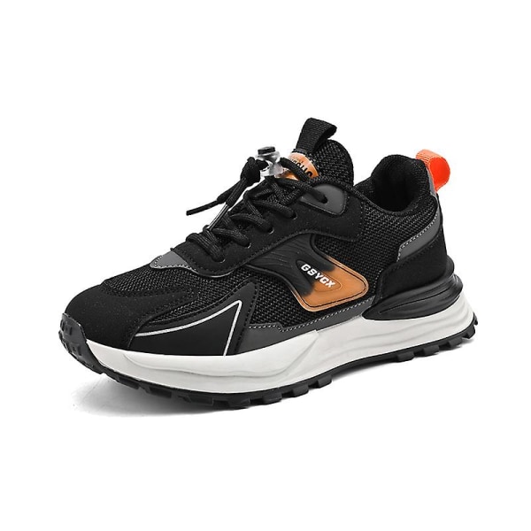 Kids Sneakers Andas löparskor Mode Sportskor 3A112 Black 32