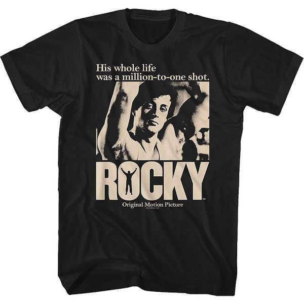 Million To One Shot Rocky Shirt L