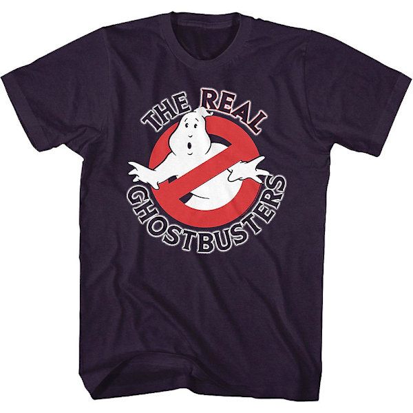 Ingen spöklogotyp Real Ghostbusters tröja M