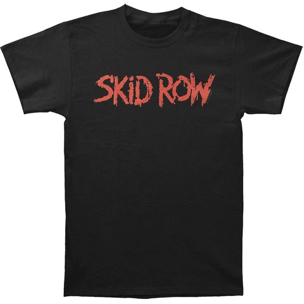 Skid Row Röd Logotyp T-shirt XXL