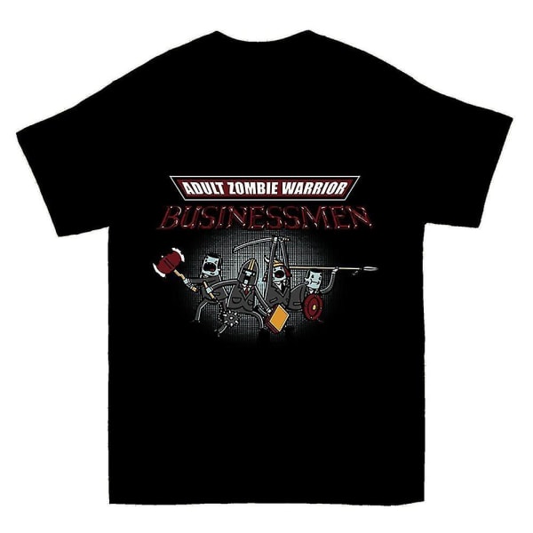 Vuxen Zombie Warrior Affärsmän T-shirt M