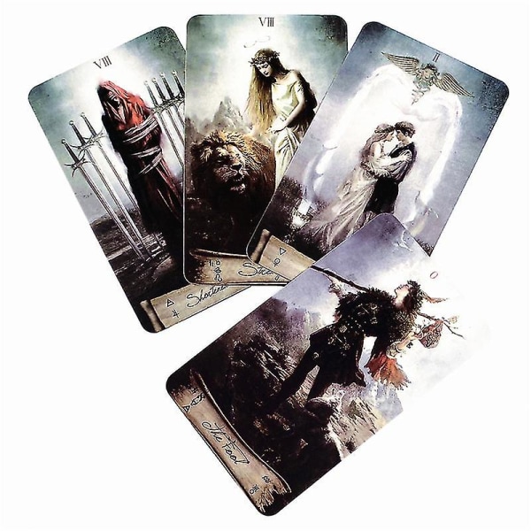 Heaven Earth Tarot Cards With Pdf Guidebook English Version Tarot Cards Däck Brädspel för personligt bruk 78st44st Ts75
