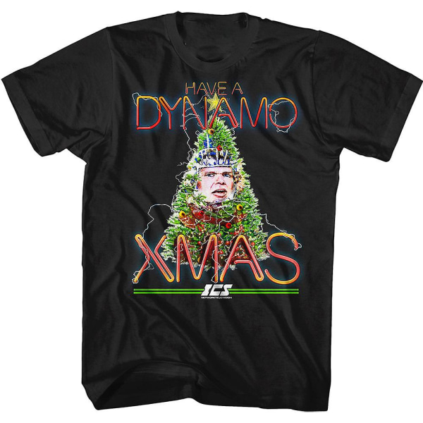 Ha en Dynamo Xmas Running Man T-shirt M