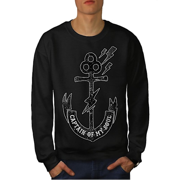 Captain Of Soul Men Blacksweatshirt M