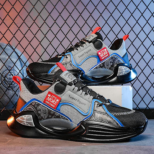 Basketskor för herr Andas Sneakers Löparskor 3Af6659 Black 41