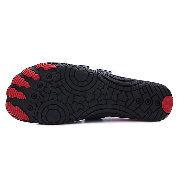 Yogaskor för kvinnor Snabbtorkande River Walking Skor Vattenskor A05 BlueRed 41