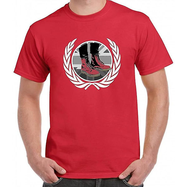 Tribal T-shirts Skinhead Docs t-shirt för män X-Large