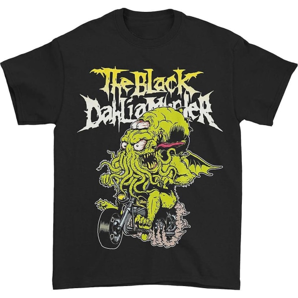 Svart Dahlia Murder Cthulhu Fink T-shirt Black L