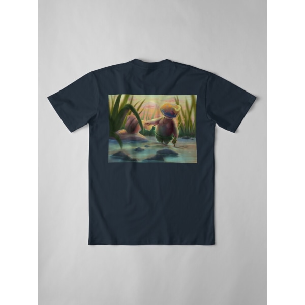 Sniglar Need Love Too Premium T-shirt Navy M_Back