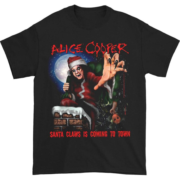 Alice Cooper Santa Claws T-shirt L