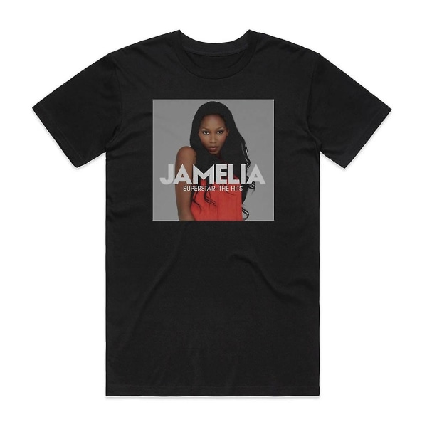 Jamelia Superstar The Hits T-shirt Svart L