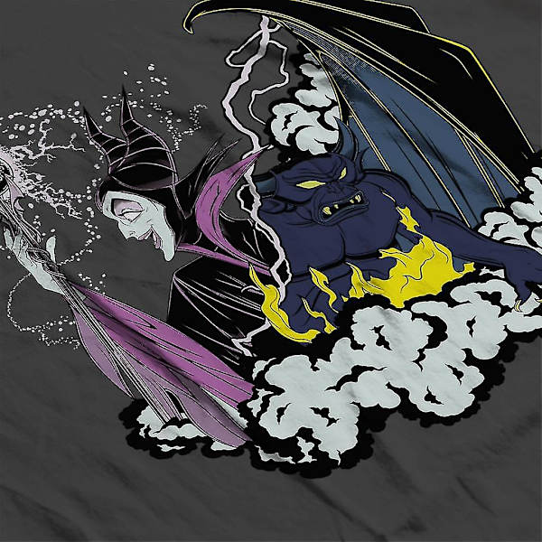 Disney Maleficent vs Chernabog huvtröja för män