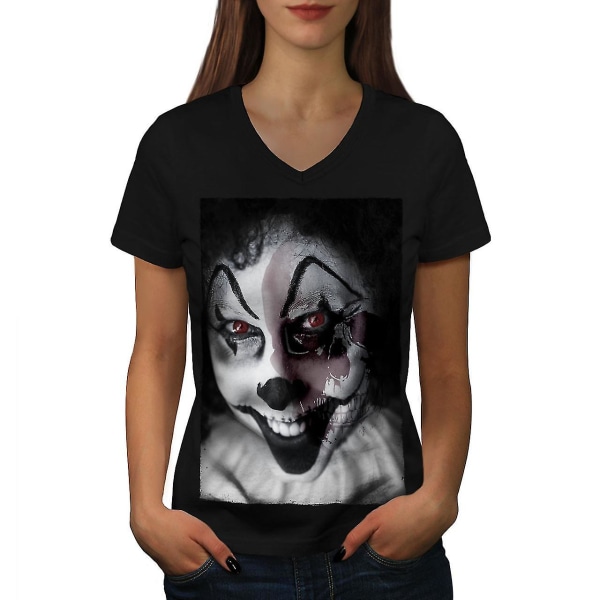 Clown Killer Metal T-shirt för kvinnor 3XL