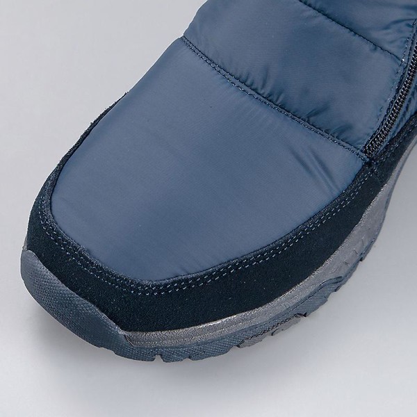 Vintersnöskor för herr Vattentåliga skor Anti-halk Casual Lätt vandringskänga 2J050 Blue 42