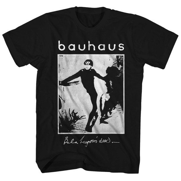 Bauhaus T-shirt Bela Lugosis döda Bauhaus-skjorta XXL