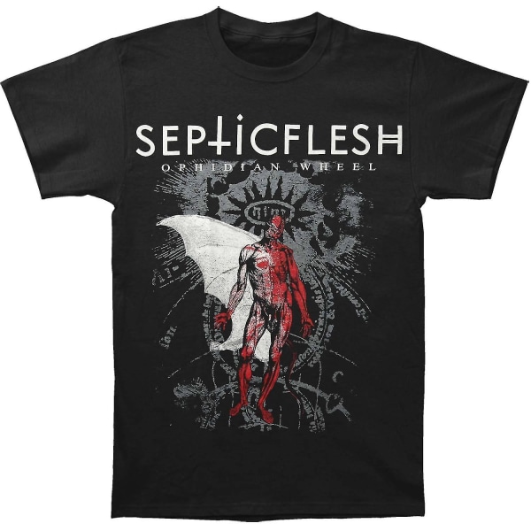 Septic Flesh Ophidian Wheel T-shirt S