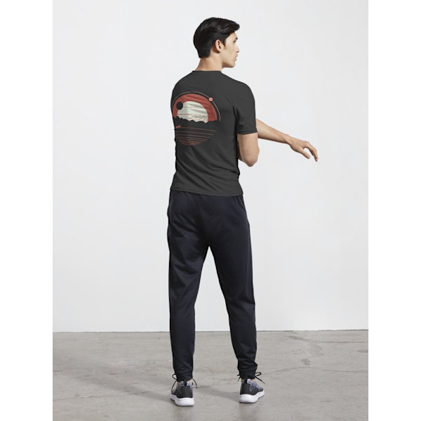 Solitude Active T-shirt Black XL_Back