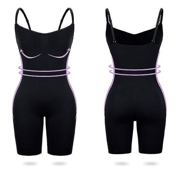 Bantningsbälte Magformare Korrigerande underkläder Waist trainer Kroppsformare Shapewear Butt Lifter Reductive Strip Kvinna,brun XS S