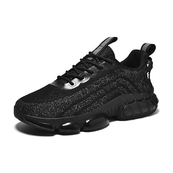 Lätta Sneakers för män Andas löparskor Mode Sportskor 3D1219 44