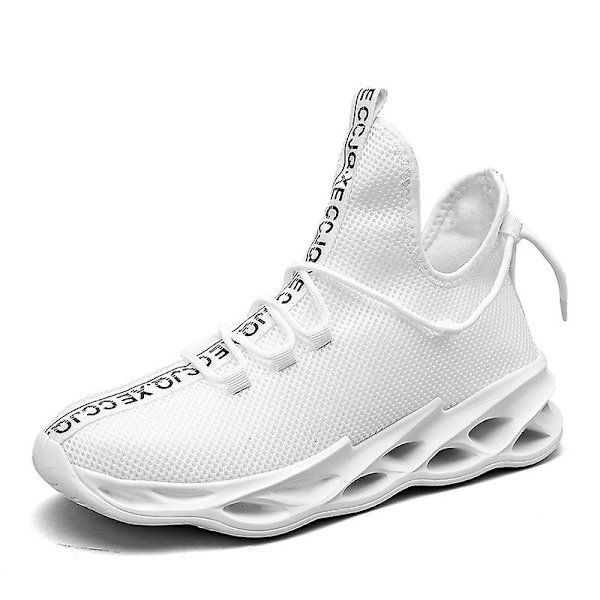 Herrsneakers löptennisskor Lättviktsventilerande Sport Athletic 3Cc113 White 43