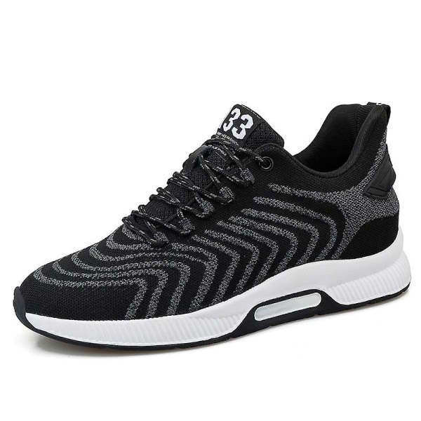 Herrsneakers Andas löparskor Mode Sportskor 3A2201 Black 38