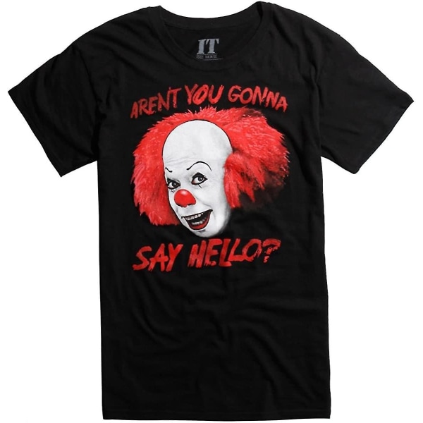 It Pennywise Say Hello T-shirt Svart Large