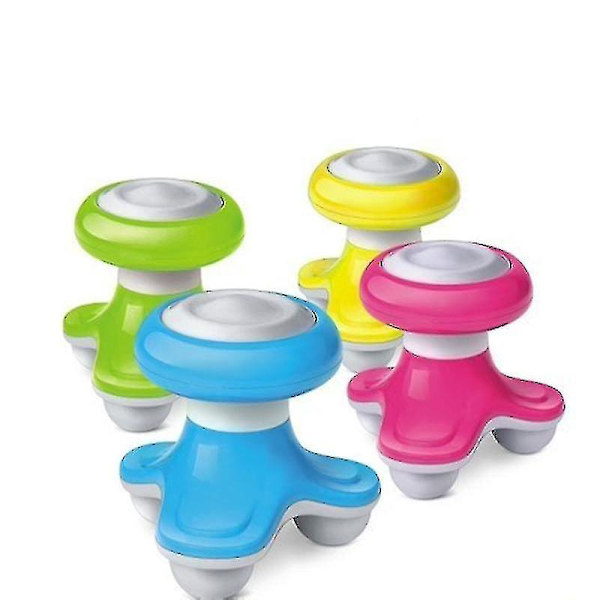 Halsmassageapparat Massagehuvud Minifunktion Plast Triangelform