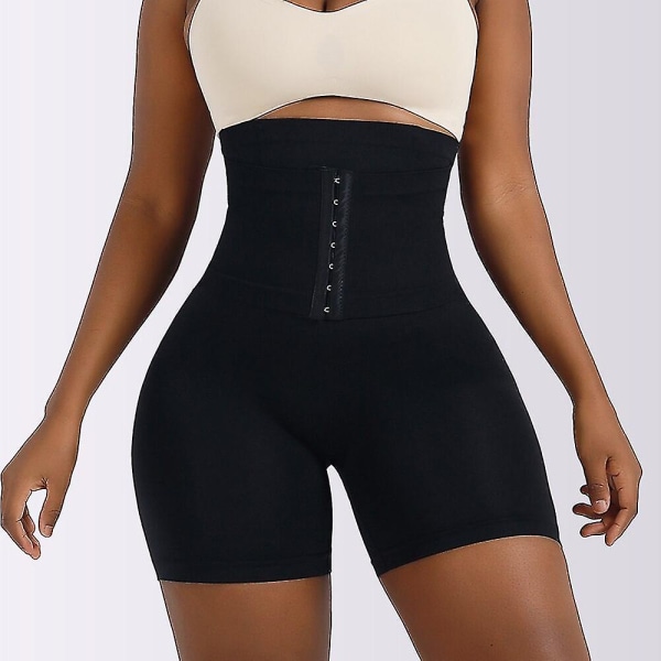 Damer Sömlös Postpartum Body Shaper Slimming Trosor Shapewear Hip Enhancer Booty Pad Push Up Butt Lifter Byxa Underkläder,svart