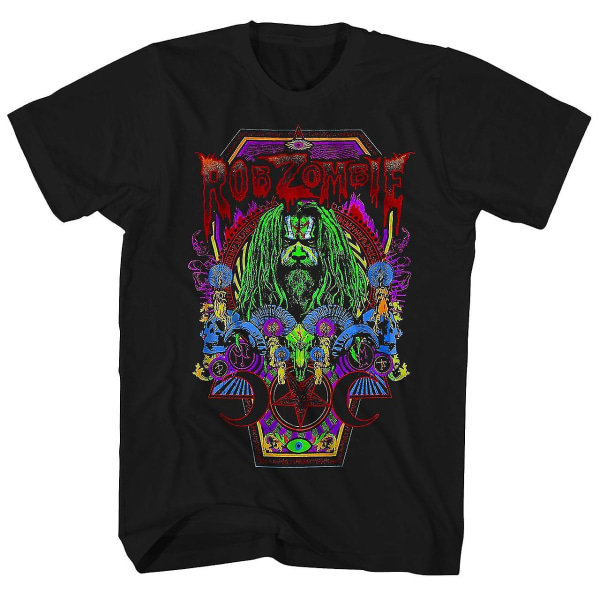 Rob Zombie T Shirt Necropolis kista Rob Zombie Shirt Kläder XXXL