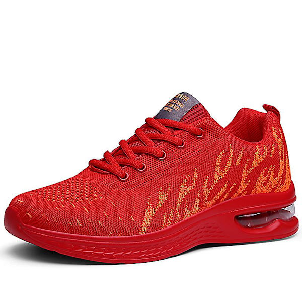 Herrsneakers Andas löparskor Mode Sportskor 3A7789 Red 46