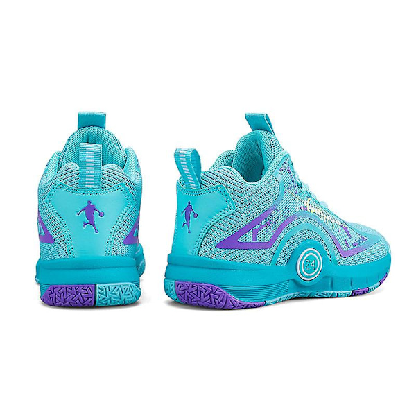 Barn Sneakers Pojkar Basketskor Halkfria Barn Sportskor 3Bq8860 Blue 37