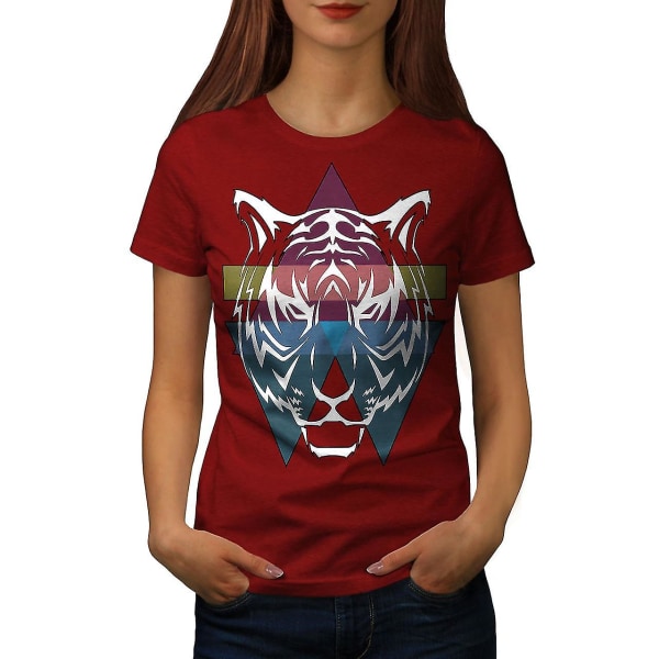 Tiger Ornament Dam T-shirt S