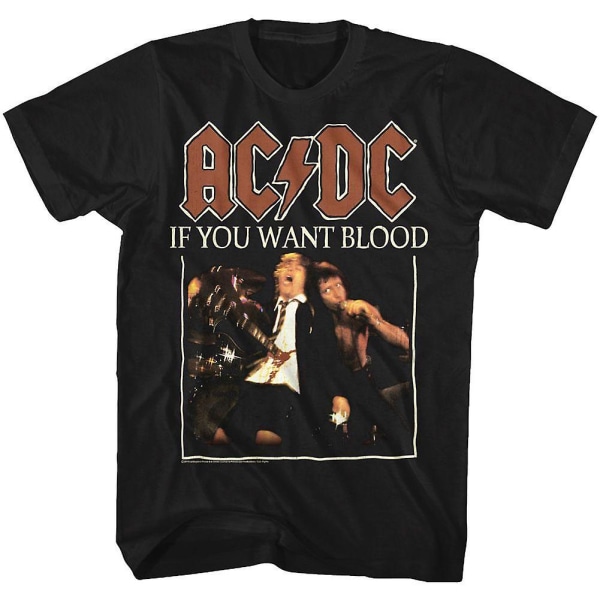 AC/DC om du vill ha T-shirt XL