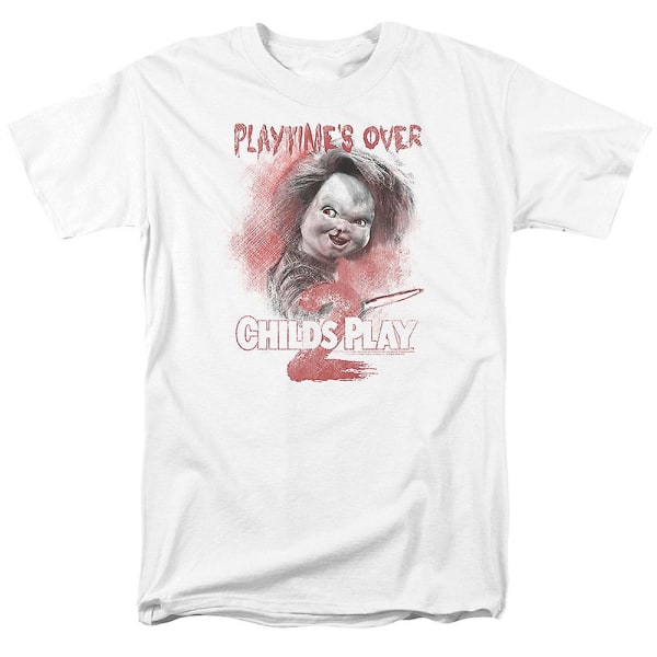 Playtime's Over Child's Play 2 T-shirt L