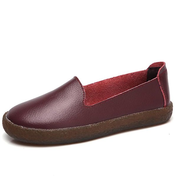 Dam Skor Mode Mamma Skor Platta Skor För Äldre Frz99026 Brown 40