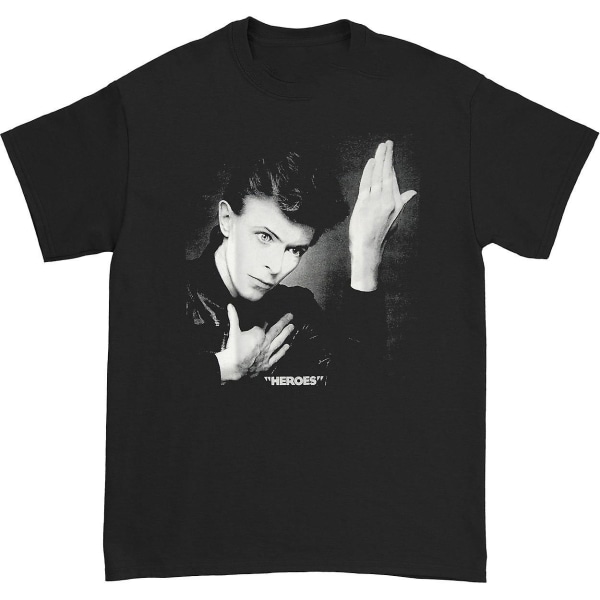 David Bowie Heroes T-shirt XL
