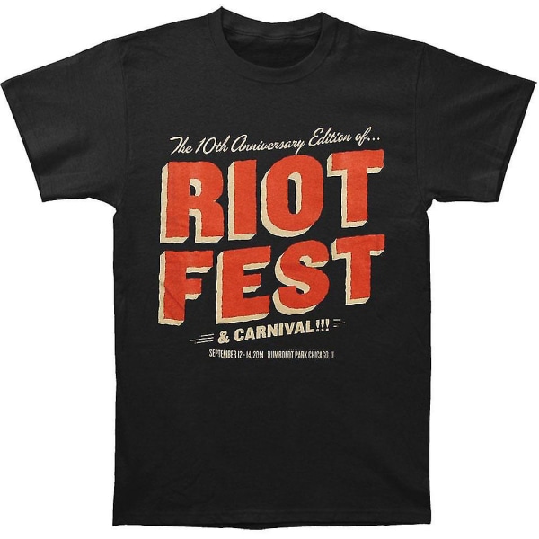 Riot Fest Chicago 2014 Event T-shirt L