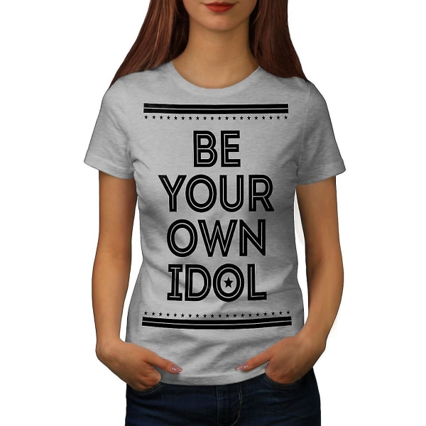 Din Idol Saying Women T-shirt XXL