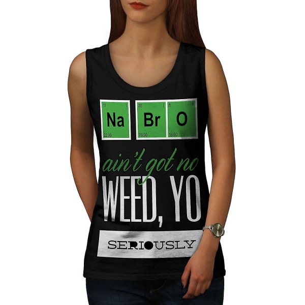 Br O Chemistry 42 Geek Women Blacktank Top | Wellcoda S