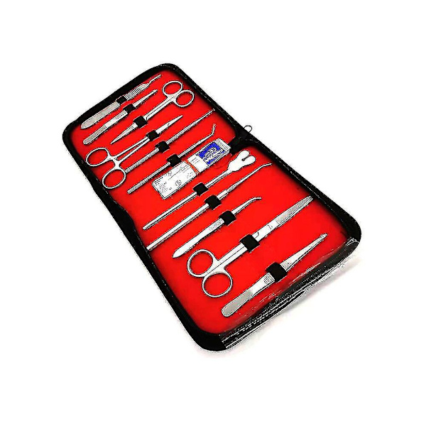 22 st/ set Advanced Dissection Kit Dissekering Anatomi Biologi Studenter Skalpellinstrument Lab Veter