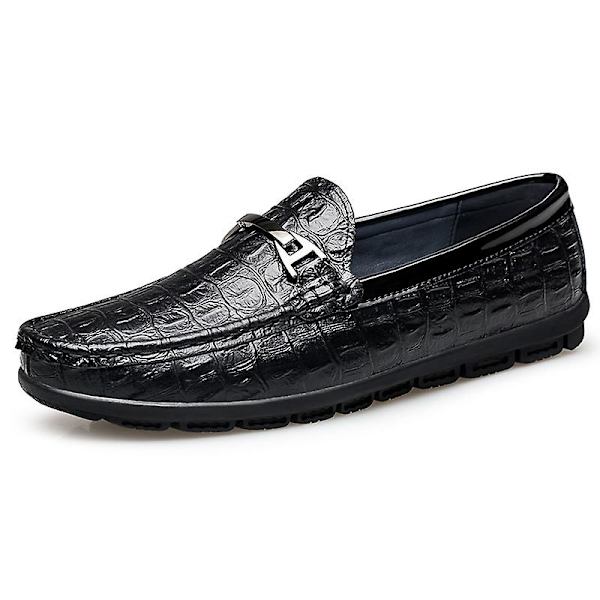 Herr Casual Skor Kohud Modeskor Fr8176 Black 41
