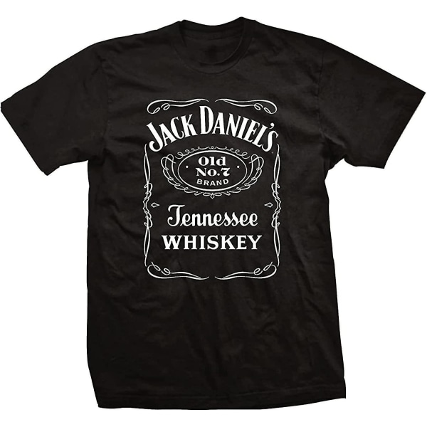 Jack Daniels Daniel's Label T-shirt för män 2XL