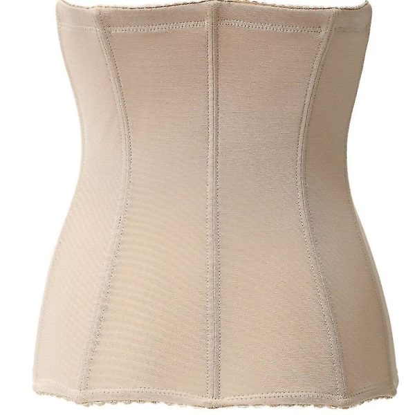 Waist trainer Bantningskorsett Body Shaper Modellering Bälte Shapewear Midja Cincher Fettkompressionsrem gördlar Fast Korsett 2022,beige2 6XL