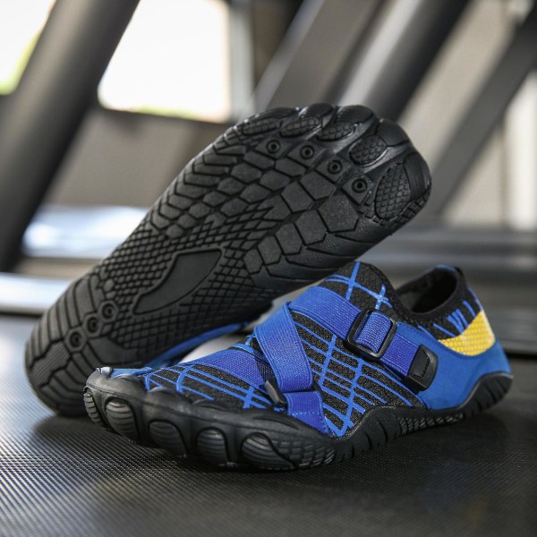 Vattenskor för män Snabbtorkande Sport Aqua Skor 3Ca026 Blue 39