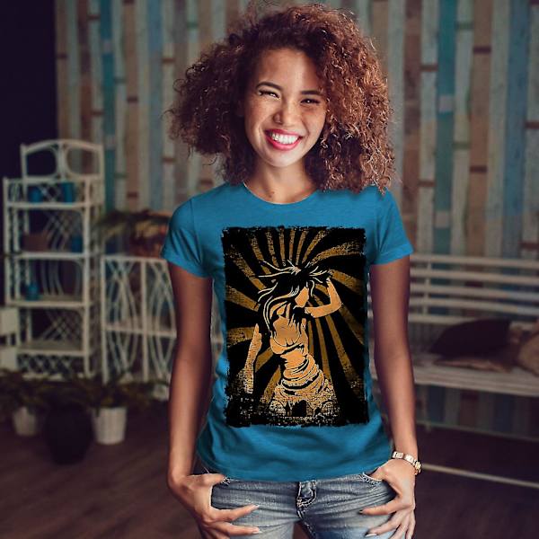 Spiral flicka dansmusik Kvinnor Royal T-shirt XL
